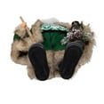 thumbnail image 6 of Kurt Adler 18.5-Inch Kringles Winter Green Santa with cane and lamp decoration, 6 of 6