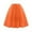 136#Saffron, variant on Women Midi Length Mesh Tulle Skirt Elastic Waist Layered Party Dance Tutu Skirt