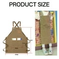 thumbnail image 2 of TELOLY Kids Aprons Adjustabletool Waterproof for Cooking Painting Gardener Canvas Apron for 6-12 Girls and Boys Kids Aprons for Painting, 2 of 7