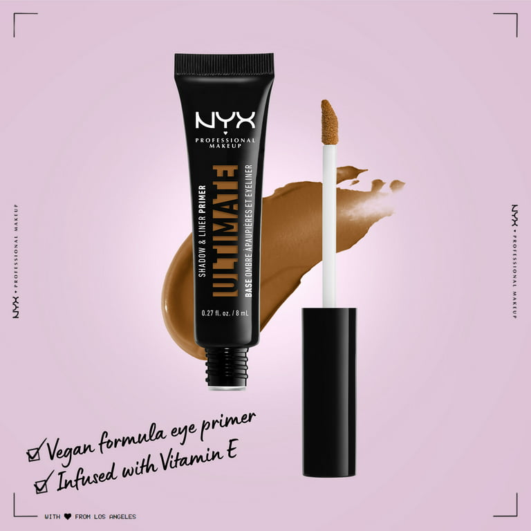 NYX Professional Makeup Ultimate Eyeshadow & Eyeliner Primer, Deep, 0.27  fl. oz. 