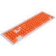 thumbnail image 4 of Teclas de 106 Teclas Bling Bling OEM Altura Dos colores Inyección firmeza Teclas opacas OPQ para teclado mecánico de 61/87/104 Teclas Naranjas Rojas Negras, 4 of 12