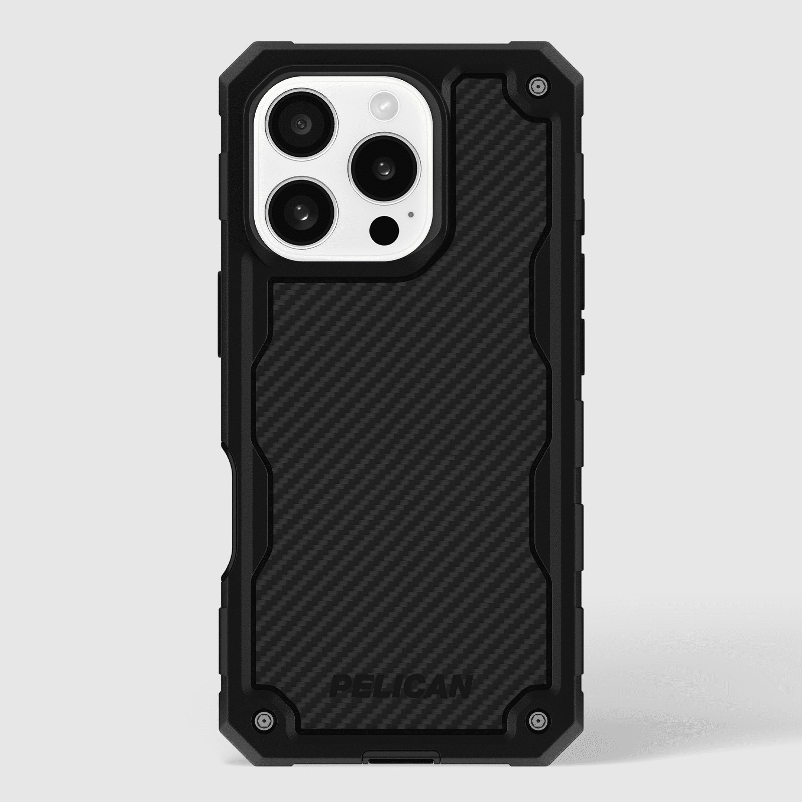 Pelican Shield Apple iPhone 16 Pro MagSafe Compatible Case and Holster - Carbon