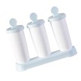 thumbnail image 2 of Bewildely Molde de silicona para hacer cubitos de hielo, 3 uds., bandeja para cubitos de hielo en forma de panal, molde de silicona Magnum, molde de grado Cocina y Comedor Azul Bewildely HA004944-02, 2 of 6