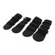 thumbnail image 4 of 4 piezas de para perros con botas de suela antideslizante para perros , medianos y grandes (selección de tamaño 3, negro) - Negro, S S Yinane Zapatos para perros, 4 of 8