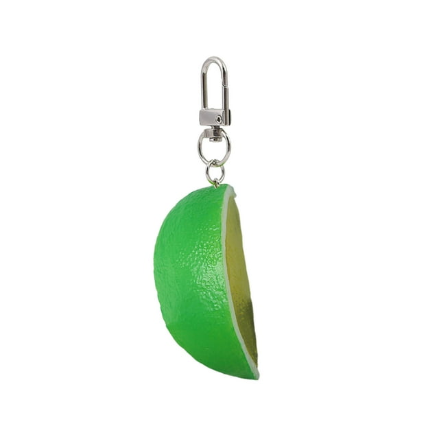 Llavero creativo de frutas con diseños multicolores. Accesorio para mochila. Regalo a juego para parejas. Llavero con diferentes temáticas de frutas para uso diario y expresión personal.
