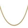 thumbnail image 3 of Leslie's 14K 2.75mm Diamond-Cut Rope Chain (Weight: 16.06 Grams, Length: 24 Inches), 3 of 5