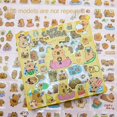 thumbnail image 1 of 100 Sheets Trendy Capybara Animal Stickers Waterproof Non-Repeating Kids Sticker Cartoon Cute Suitcase Decal Children, 1 of 7