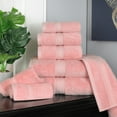 thumbnail image 3 of Premium Egyptian Cotton Highly Absorbent Assorted 8-Piece Plush Towel Set - 30" x 55", 20" x 30", 13" x 13", 3 of 9