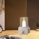 thumbnail image 5 of Lámpara de Mesa con Luz Nocturna Y Velas LED Sin Llama para Decoración de Dormitorio Y Sala de Estar., 5 of 7