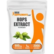 BulkSupplements Hops Extract Powder - 500mg per Serving - 1 Kilogram (2.2 lbs) - 2000 Servings