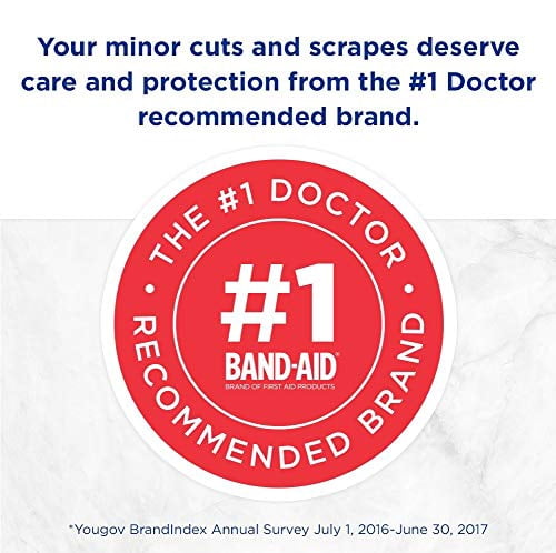 Band-Aid Plastic Adhesive Bandages (Pack of 48)