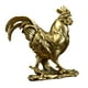 thumbnail image 1 of Figura de pollo coleccionable de resina, estatua de gallo de la suerte, escultura de gallo para fiesta Estilo D, 1 of 7