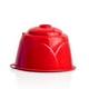 thumbnail image 3 of Filtro de taza de cápsula de café reutilizable de acero inoxidable para Dolce Gusto (rojo), 3 of 6