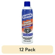 (12 pack) GUNK Engine Degreaser Spray for All Vehicle Types, 15 oz