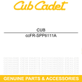 thumbnail image 3 of CUB CADET FR-SPP6111A Mowing Motor Brushless Assembly XR3 5000 4000 000, 3 of 6
