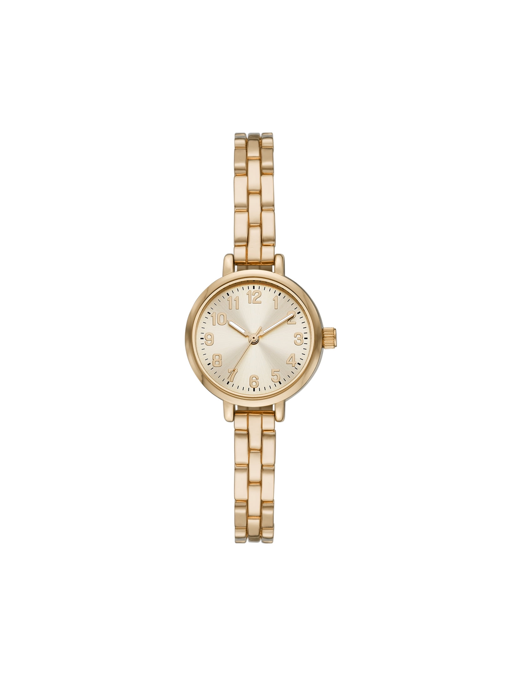 Time and Tru Women's Gold Tone Bracelet Watch