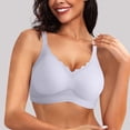 thumbnail image 2 of Women's Seamless No Underwire Push Up Bra - Scalloped Edge, Comfort Fit, All Seasons - Nylon/Spandex, Sizes M-XXL, 2 of 6