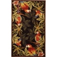 thumbnail image 1 of Safavieh Chelsea Collection HK296A Hand-Hooked French Country Wool Area Rug, 6' x 9', Black, 1 of 5
