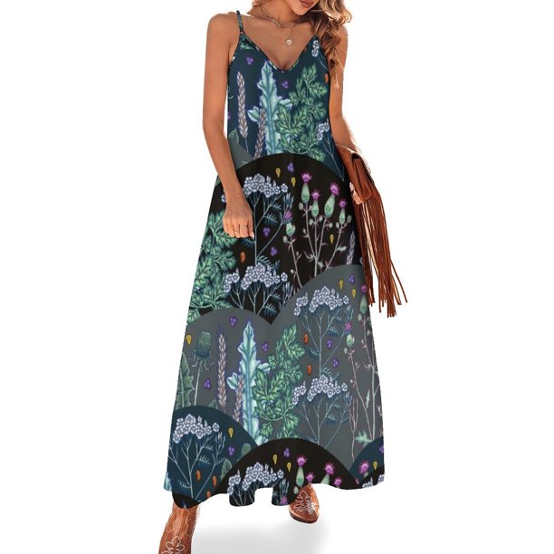 Vestido sin mangas de prado de verano ropa mujer verano vestidos para mujer