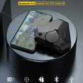 thumbnail image 3 of Colorful Light One-handed Keyboard+ Hand Game Artifact Right Hand Game Mouse+Bluetooth Keyboard Mouse Device Connector for Mobile Phone（Don‘t Sell Cell Phones）, 3 of 11