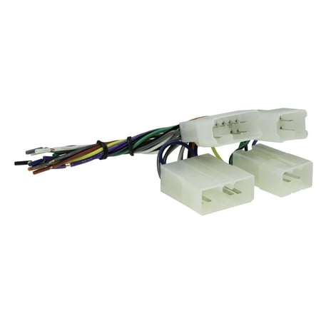 Scosche TA02-WM1 Wiring Harness Compatible w/ Select 1987-2021 Lexus, Scion, Subaru & Toyota