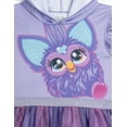 thumbnail image 3 of Furby Scuba Cosplay Hooded Tulle Tutu Dress Toddler to Big Kid, 3 of 5