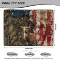thumbnail image 7 of HUISEFOR American Flag Deer Car Trunk Mat for Women 29" x 39" Anti Slip All Weather Trunk Protection Cargo Liner Anti-Scratch Cars Accessories Universal Fit for Most Vehicle, 7 of 7