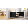 thumbnail image 6 of Metal Accent Storage Cabinet for Bed Room,Living Room,Home,Hotel,Office,Garage,2-Tier, Removable Shelf, 6 of 7