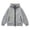 Gray, variant on BXJX Boys Cotton Hoodies, Zip up Long Sleeve School Outdoor Fall Jackets with Drawstring Gray Size 10-12 T