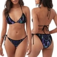 thumbnail image 3 of Balery Dreamcatcher With Colorful Feathers Pijama Estampado Bikini de Dos Piezas para Mujer - Conjunto de Bikini Ajustable Sexy y Cómodo para Playa, 3 of 6