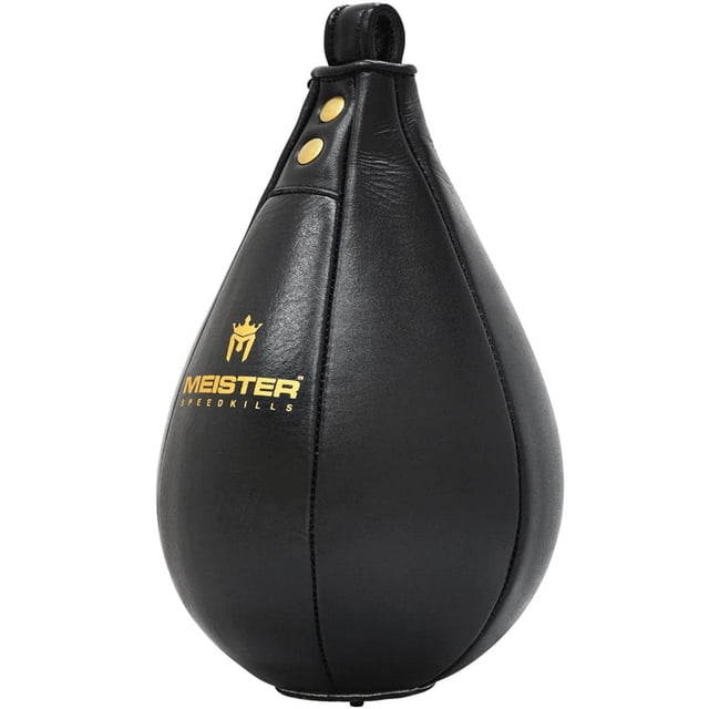 Bolsa de Piel Meister Negra con Vejiga Ligera de Látex Grande