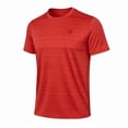 thumbnail image 3 of Playera Deportiva Wilson para Hombre Dual Running Manga Corta Color Rojo Talla EG, 3 of 4