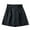 Black, variant on Timegard Womens Shorts Cotton Linen Ruched Elastic Waist Casual Loose Shorts Summer Travel Solid Color