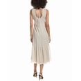 thumbnail image 2 of Theory womens  Tie Neck Dress, 2, Tan, 2 of 3