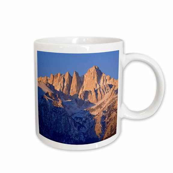 3drose, California, Sierra Nevadas, Mt. Whitney - Us05 Bja0383 - Jaynes Gallery, 11oz Mug