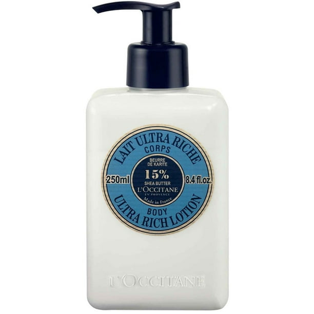 L'Occitane L'Occitane Shea Butter Ultra Rich Body Lotion, 8.4 Oz