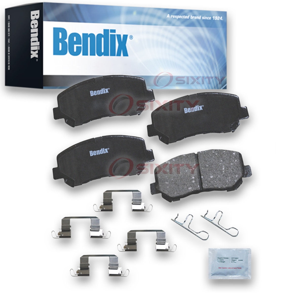 Bendix Brakes Disc Brake Pad Set Fits select: 2016-2017 CHRYSLER 200, 2016 DODGE DART