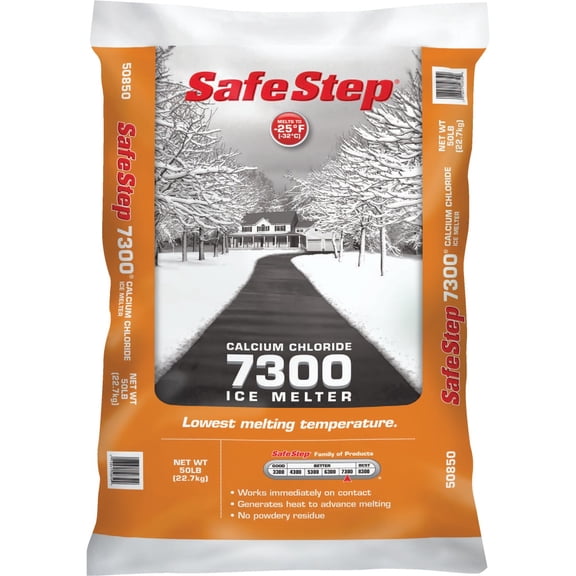 50850 Extreme 7300 Calcium Chloride Ice Melter, 50-Pound (2)