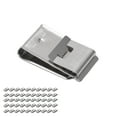 thumbnail image 3 of Solar Panel Cable Clip, Non Oxidized 304 Stainless Steel Metal Wire Clip Easy Installation Removal  For Module Frame And Rail, 3 of 8