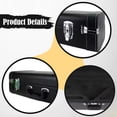 thumbnail image 6 of Trumpet Case Gig Box Carrying Case PU Leather Velvet Interior Waterproof Secure Lock Concert Performance Travel Band, 6 of 9