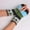 Dark Gray, variant on Lilgiuy Women's Fingerless Gloves Winter Warm Knitted Texting Gloves Half Finger Stretchy Chrtstmas Mittens for Riding Camping Hiking Black