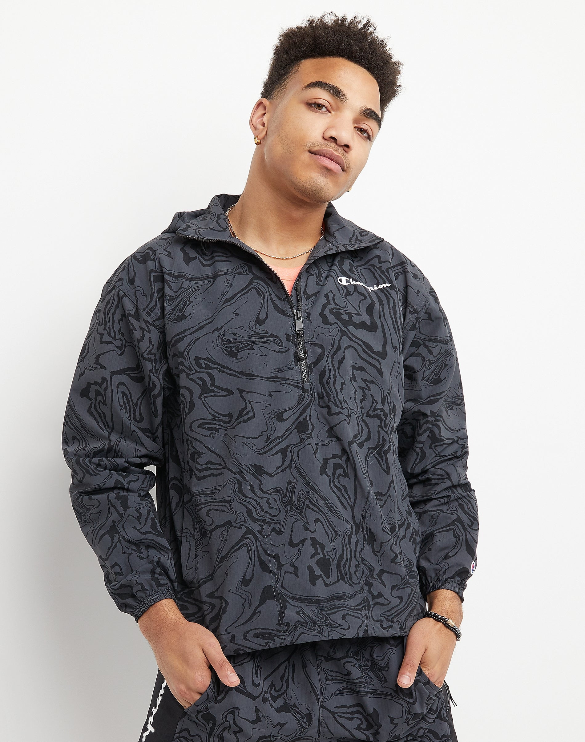 Champion life men's coaches jacket west breaker edition best sale