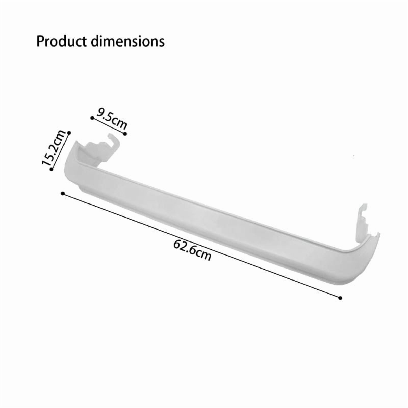 CEORPER Unbreakable Fridge Shelf Replacement 15.2cm Deep For Easy Food Access