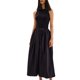 thumbnail image 1 of Lucakuins - Vestido de verano para mujer, sin mangas, sin mangas, informal, de talla grande, con cuello redondo, minivestido de verano, ajuste holgadonea A, vestido de fiesta, playa, bohemio Lucakuins moda, 1 of 5