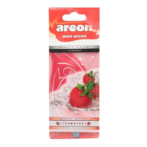Aromatizante para auto Areon strawberry 1 pza