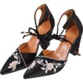 thumbnail image 1 of 1 Pair Delicate Summer Female Sandals Cool Woman Shoes Lady Foot Accessory, 1 of 8