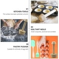 thumbnail image 2 of FUEENIRVA 1 Set Pastry Press Wood Baking Tool Double Side Design for Pastry Chefs, 2 of 8