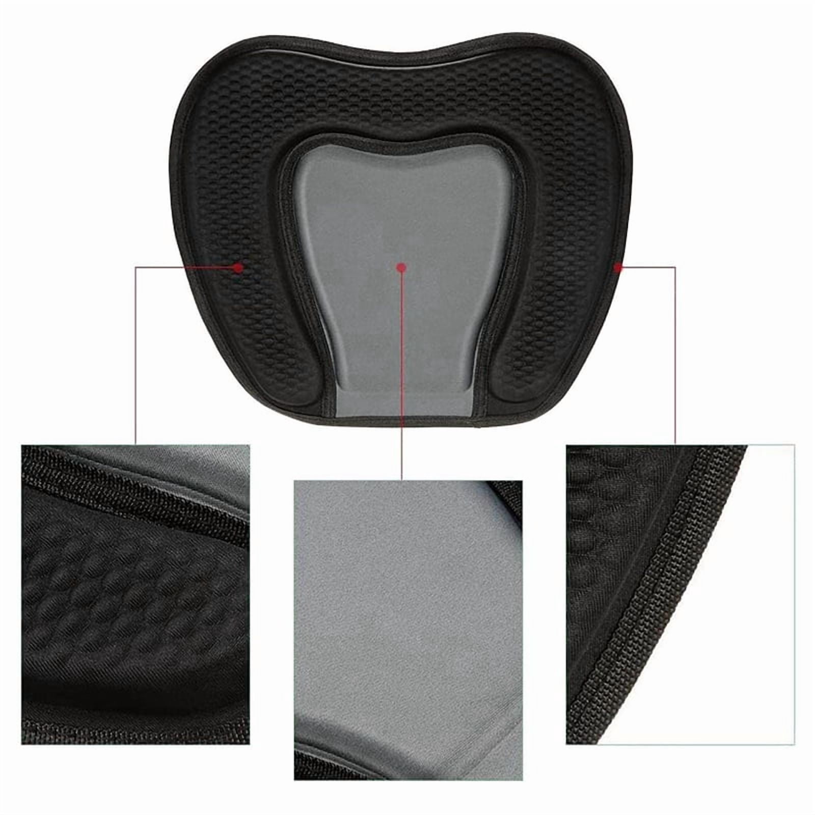 10 Pcs 38X32cm Kayak Soft Seat Cushion Pad Canoe Fishing Boat Comfortable EVA Cushion Seat Padded for Boat,10 x Kayak Seat,Black&grey