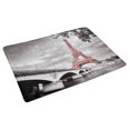 thumbnail image 2 of MKHERT Paris Eiffel Tower in Monochrome Style with Selective Colorization Doormat Rug Home Decor Floor Mat Bath Mat 30x18 inch, 2 of 3