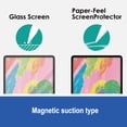 thumbnail image 3 of Like Paper Screen Protector Compatible with iPad, Magnetic Removable Matte Film for Drawing Reusable, 3 of 5